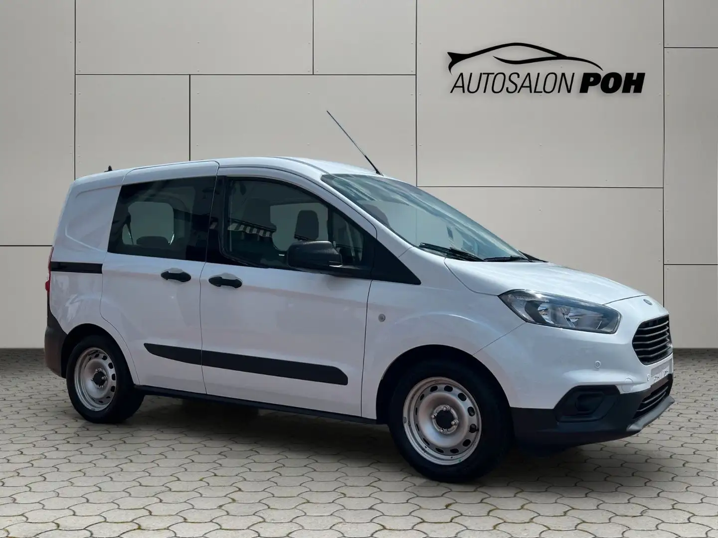 Ford Transit Courier /5Sitzer/Klima/ Original 3381km! Bílá - 1