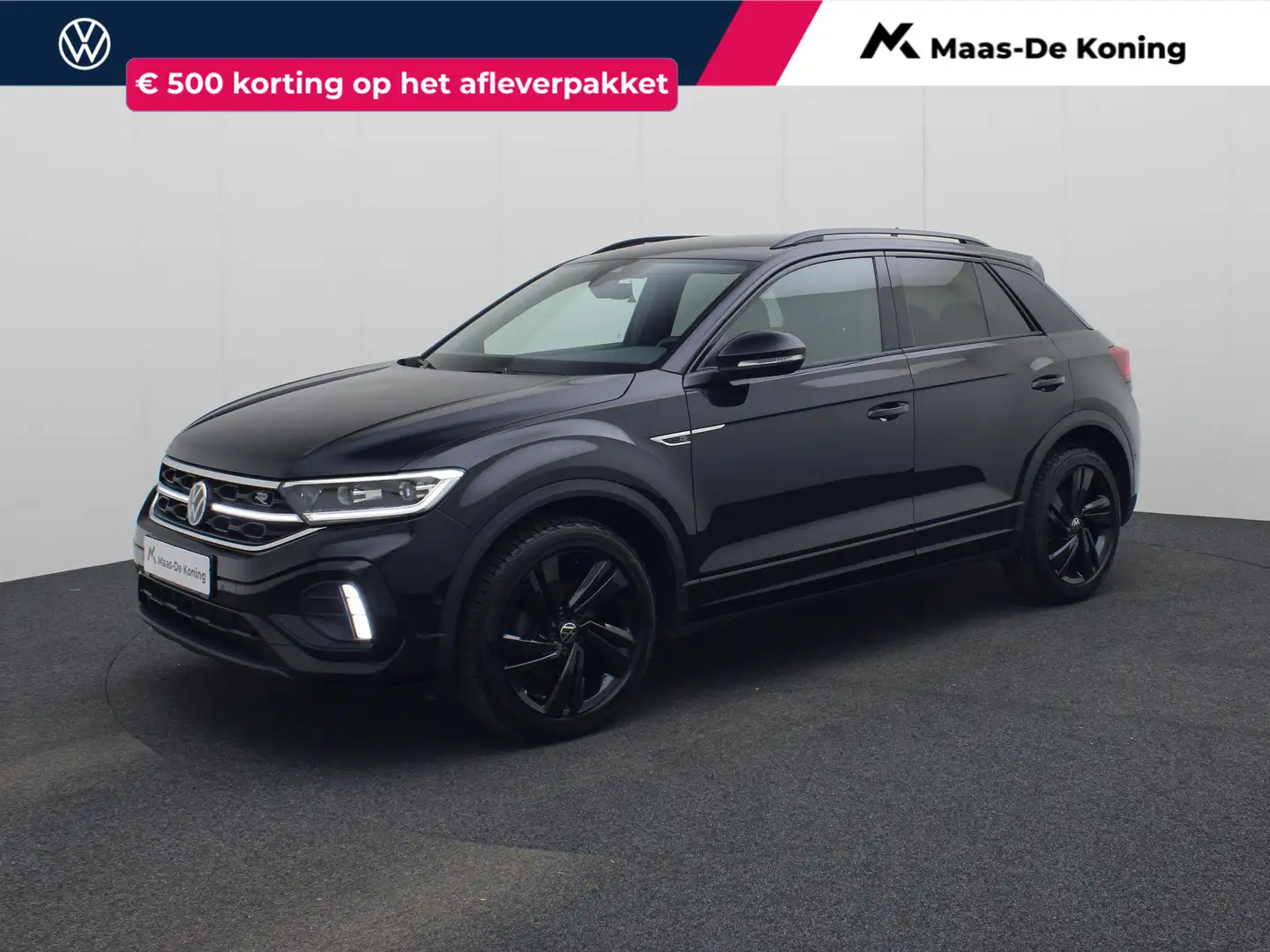 Volkswagen T-Roc 1.5TSI/150PK DSG R Line Black Style · Apple/Androi Zwart - 1