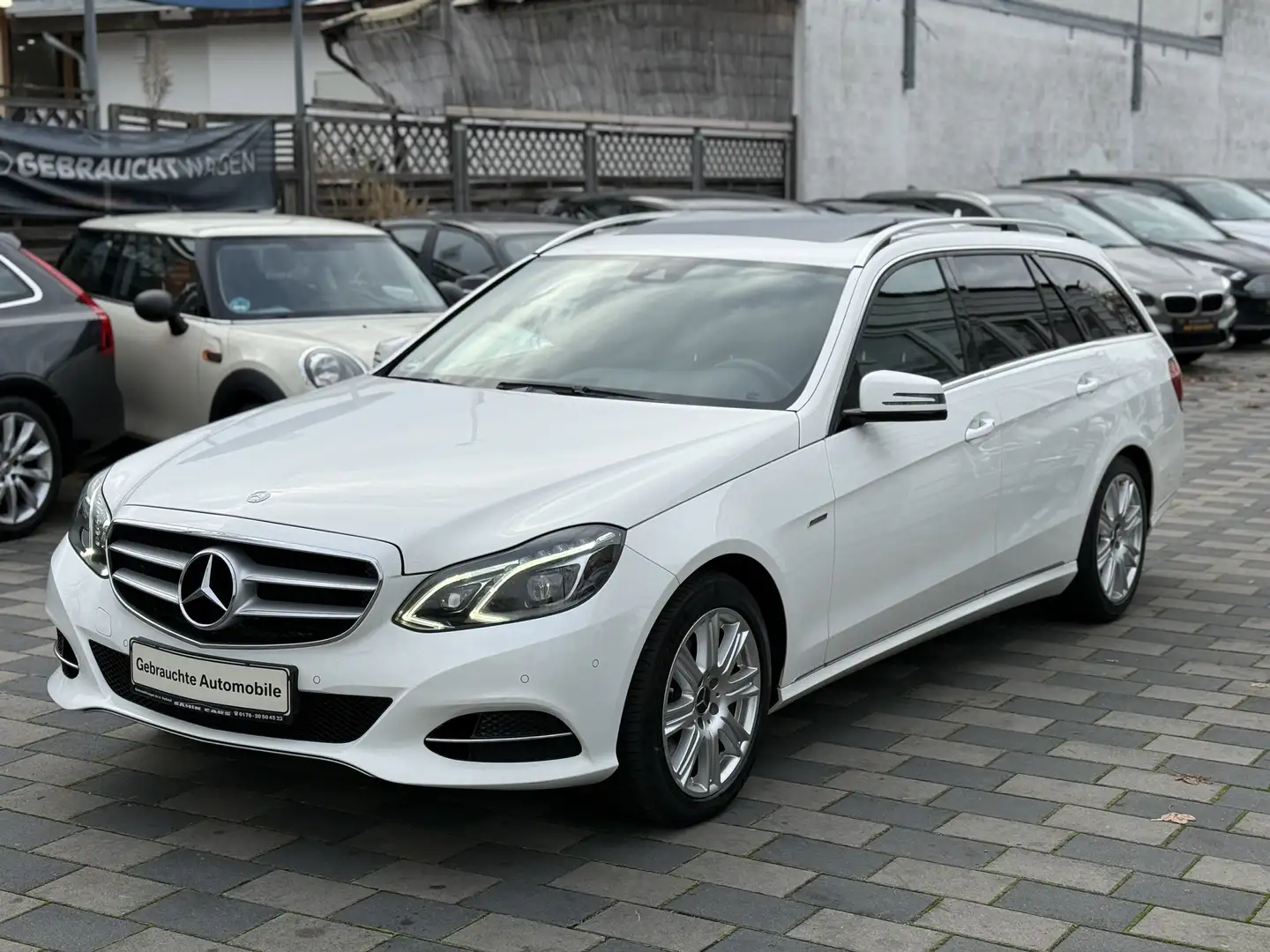 Mercedes-Benz E 250 CDI 4Matic Automatik*Leder/LED/Navi Blanc - 2