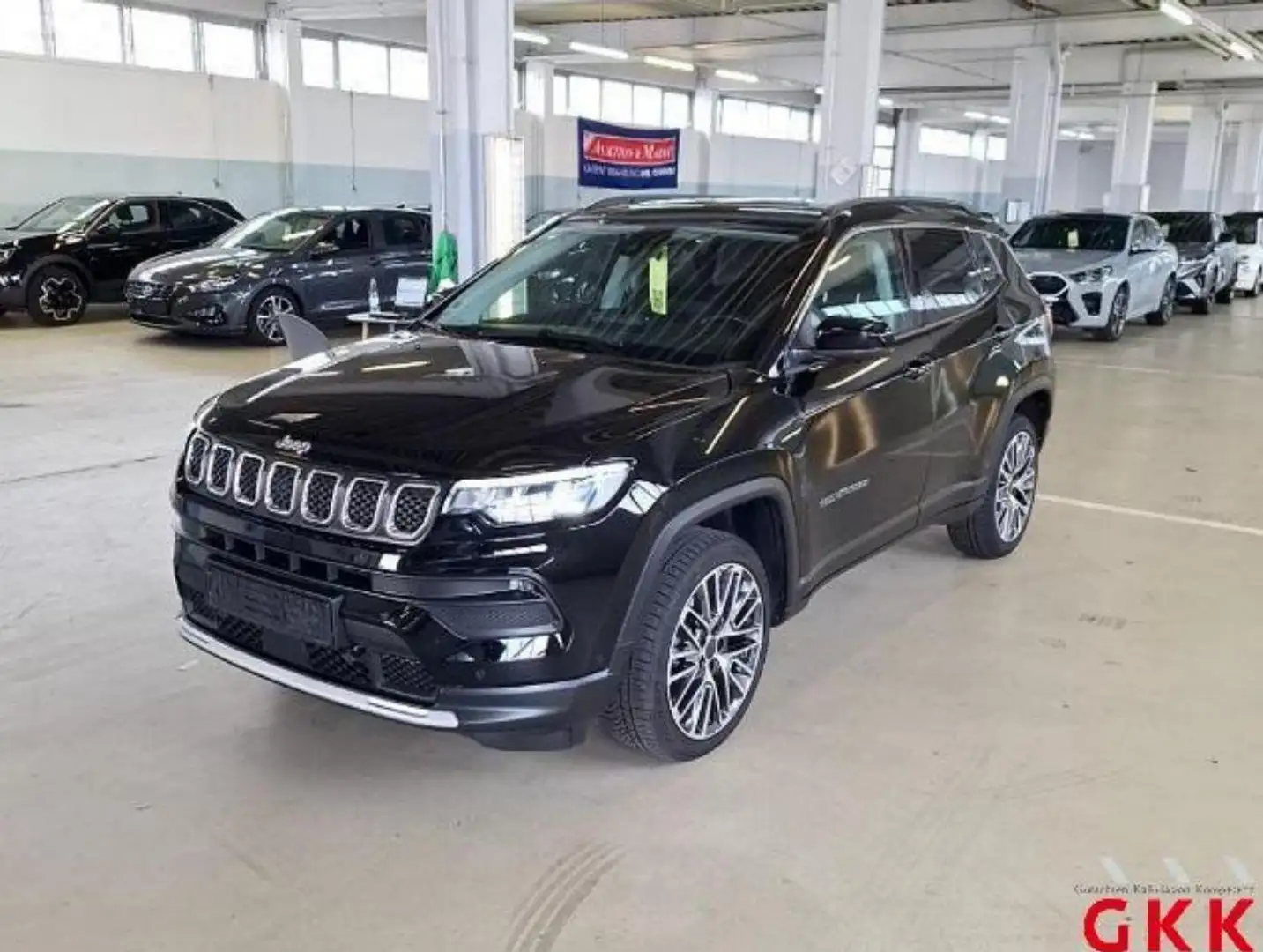 Jeep Compass Limited*Navi*360°Kam*Panorama*Shz*TLeder Noir - 1