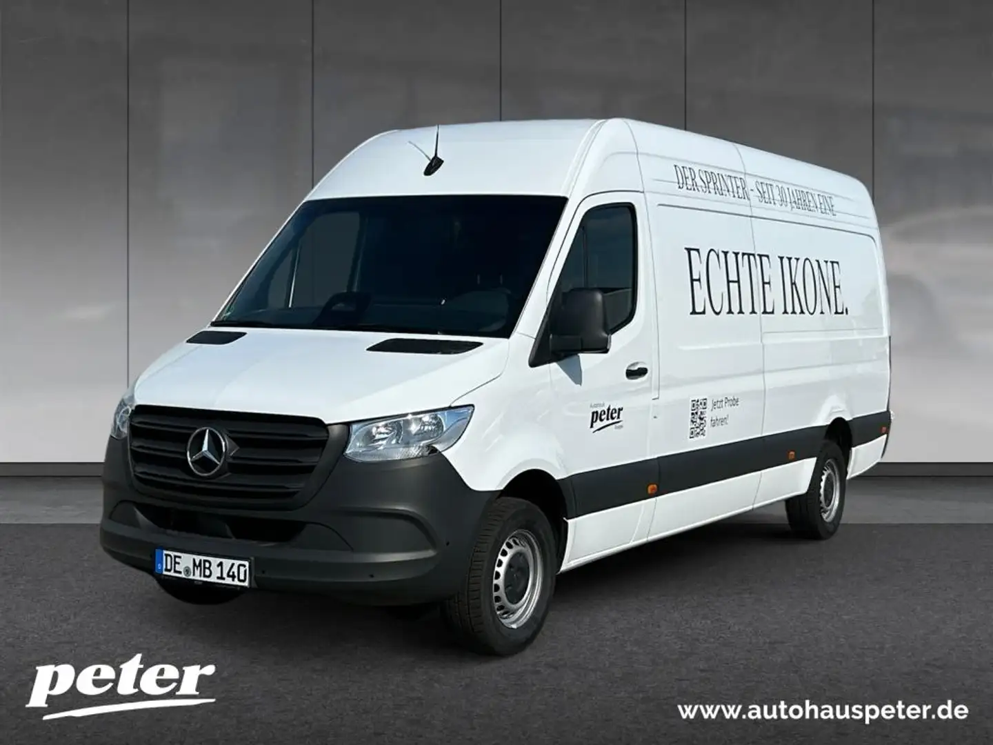 Mercedes-Benz Sprinter 317 CDI Kasten PRO HD 9GT+KAMERA+KLIMA+MB Blanc - 1