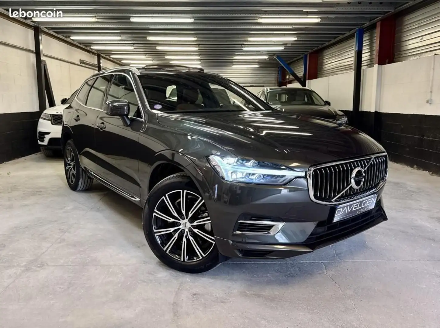 Volvo XC60 T6 Hybrid Rechargeable 253 ch + 87 340ch Geartroni Grijs - 1