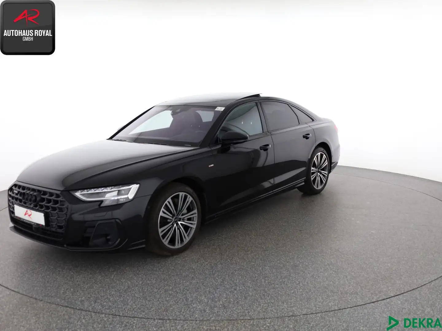 Audi A8 A8 55 TFSI qu S LINE STANDHZ,MATRIX,HUD,360GRAD Schwarz - 1