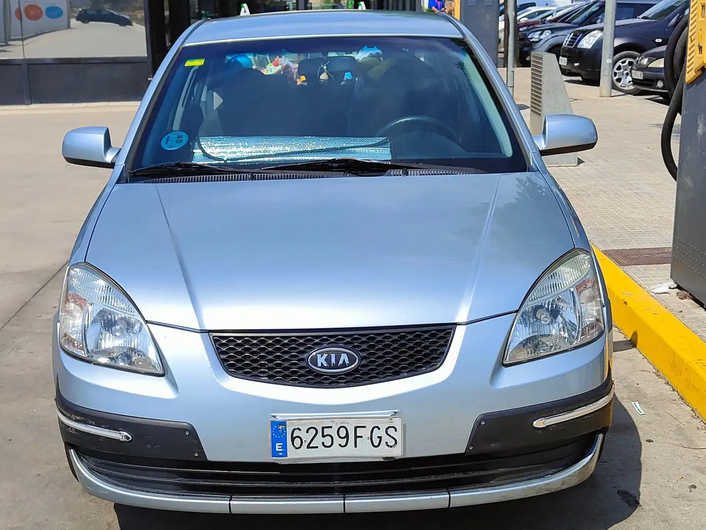 Kia Rio Rio 1.4 EX1 4p 2006 gasolina srebrna - 1