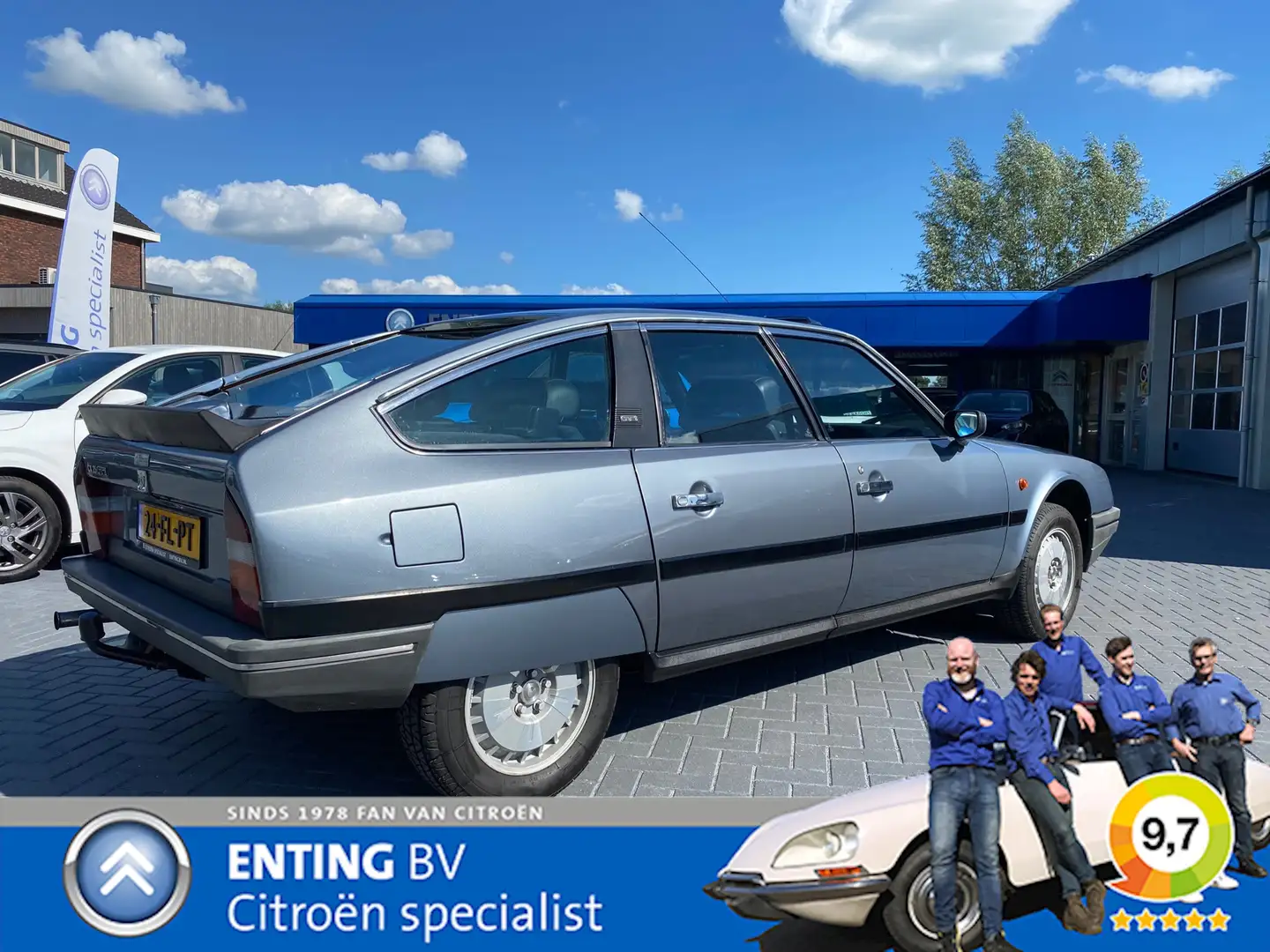 Citroen CX 2.5 GTI SCHUIFDAK VOLLEER UNIEK SHOGUN TROPHY 2022 Gris - 2