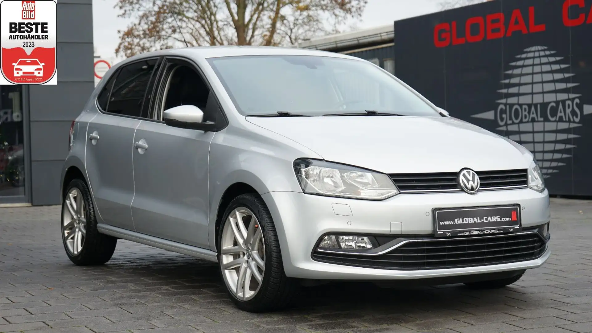 Volkswagen Polo POLO V 1.4TDi DSG COMFORTLINE*PDC*NAVI*TEMPO* Silber - 1