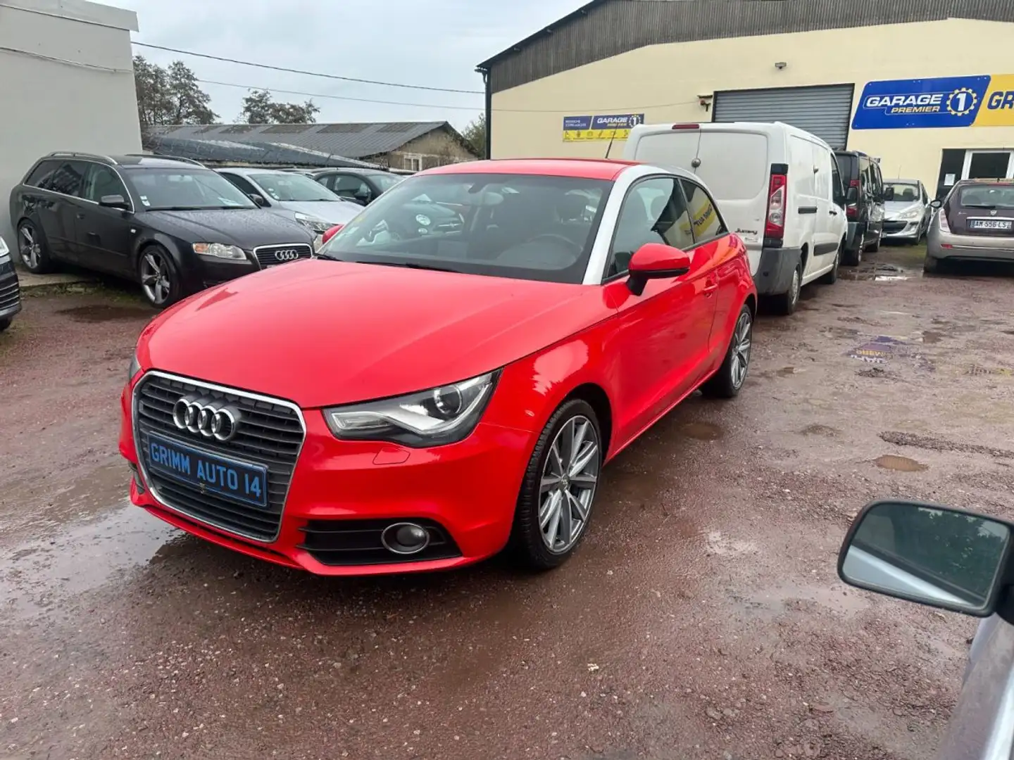 Audi A1 1.6 TDI 105ch Ambition Rouge - 2