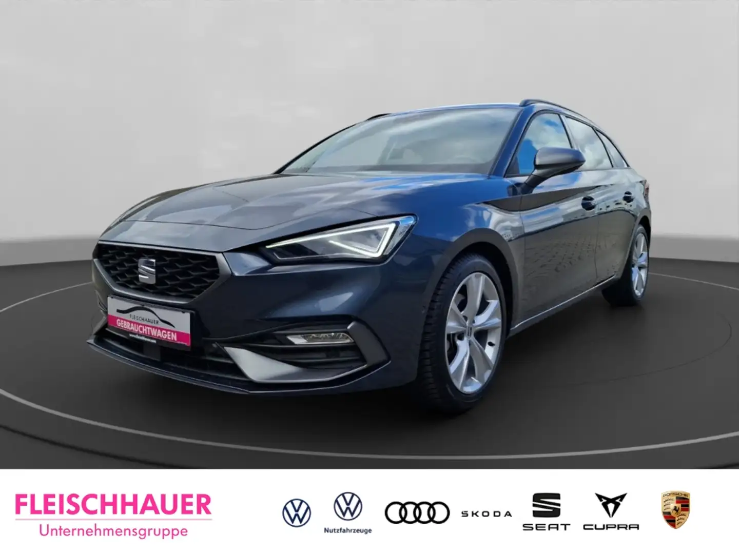 SEAT Leon Sportstourer 1.5 eTSI Matrix-LED Navi Kamera Grau - 1
