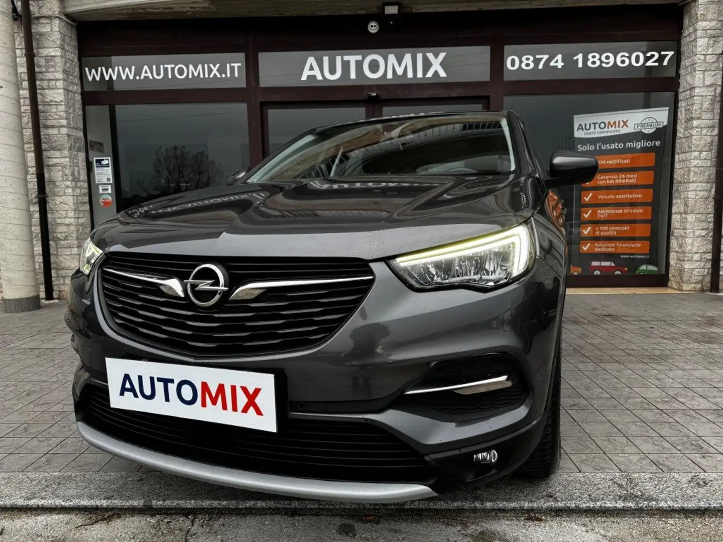 Opel Grandland X 1.5 Ecotec Elegance S&s 130cv At8 Grau - 2