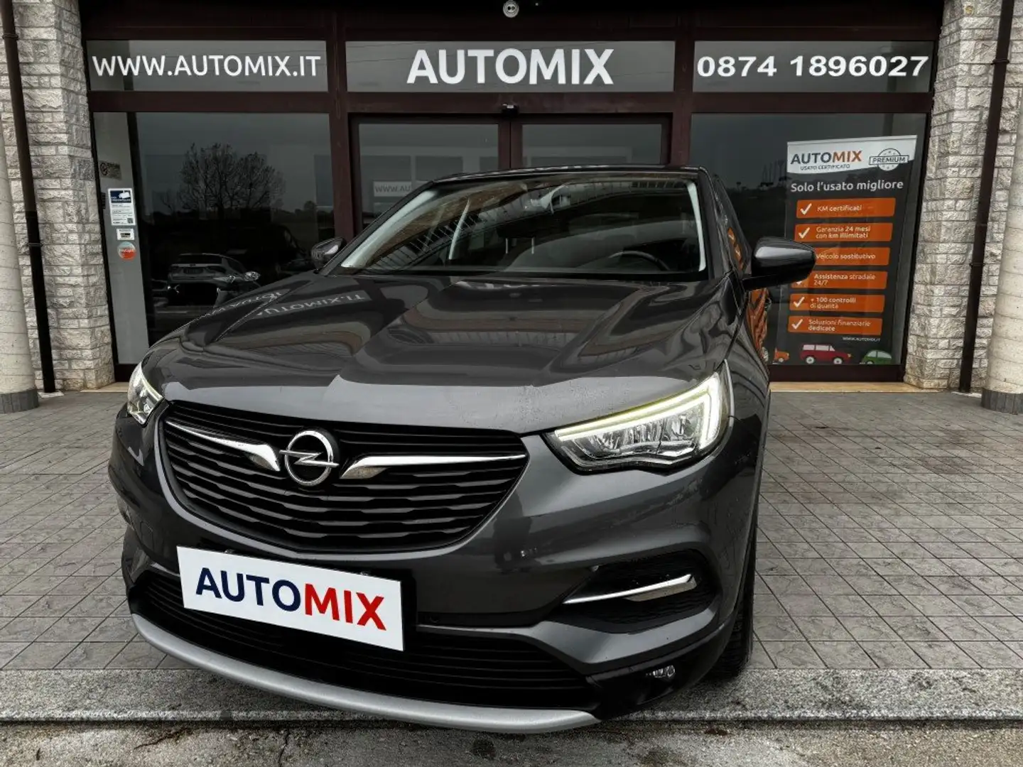 Opel Grandland X 1.5 Ecotec Elegance S&s 130cv At8 Grau - 1