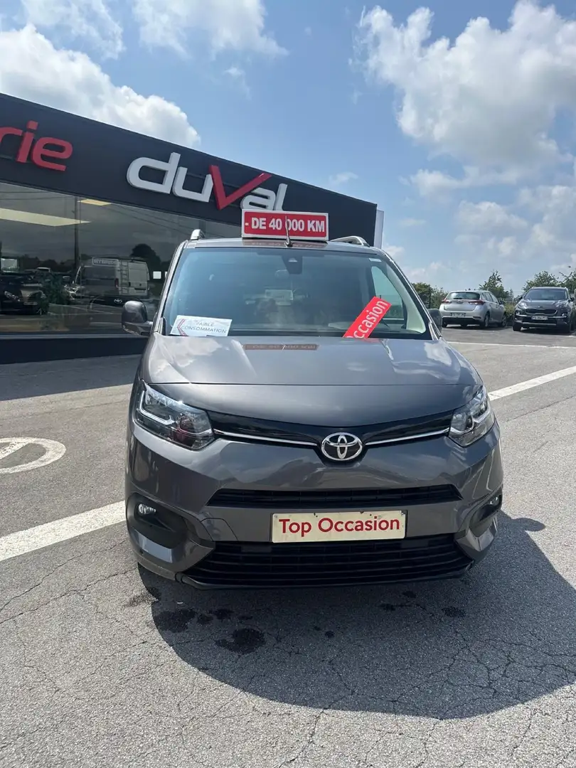 Toyota Proace 😍ETAT NEUF👌38000KM✅GARANTIE 2031 TOYOTA Gris - 2