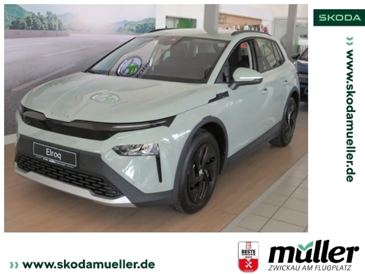 Skoda Elroq 50 Tour Loft Groen - 1