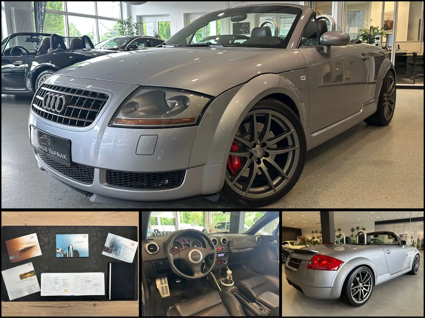 Audi TT 1.8T Roadster S-line|HTE-Tuning|Bilstein|Bose Silber - 1