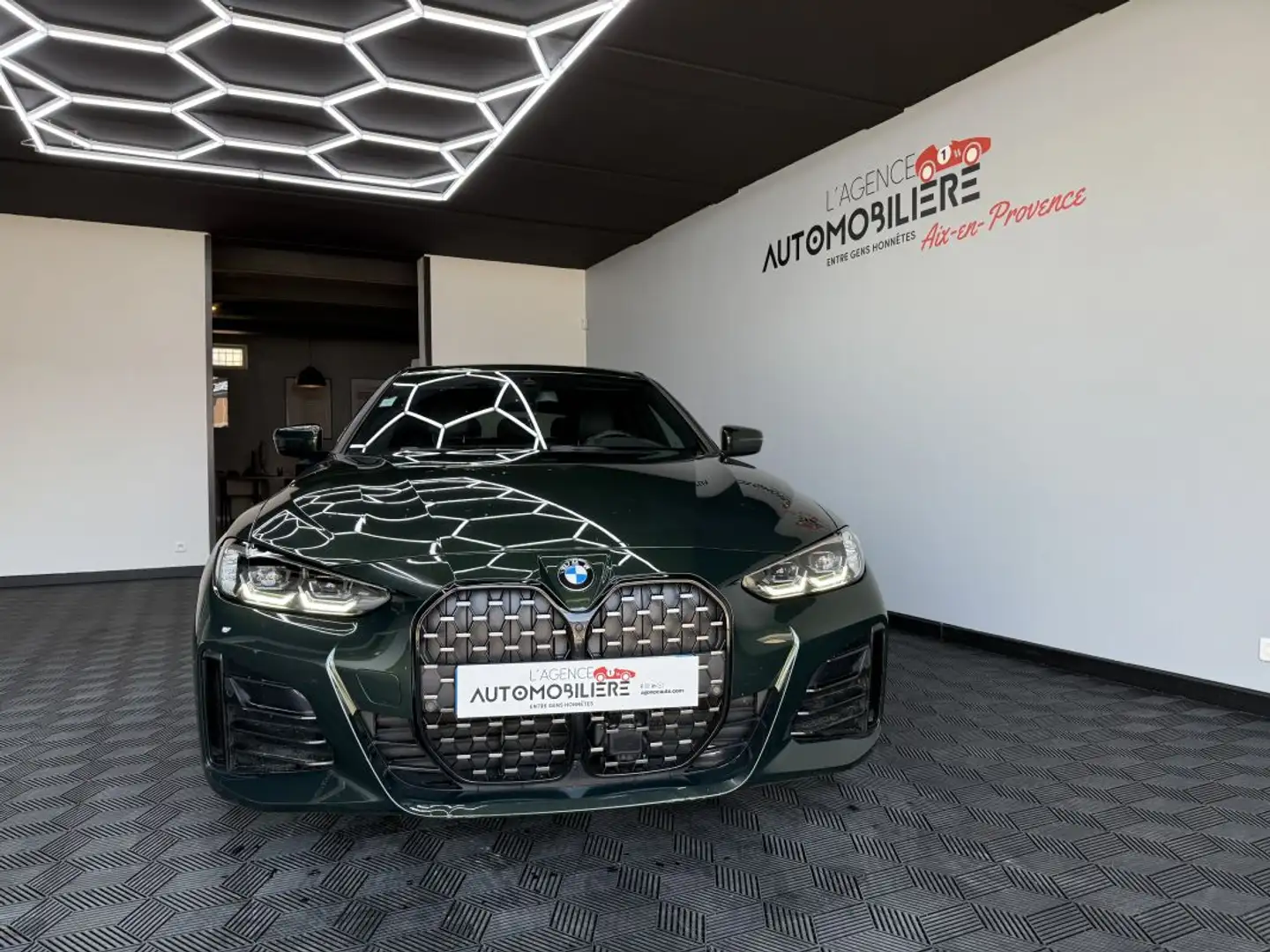 BMW 420 Coupé (G26) 420d pack M Sport 190cv Groen - 2