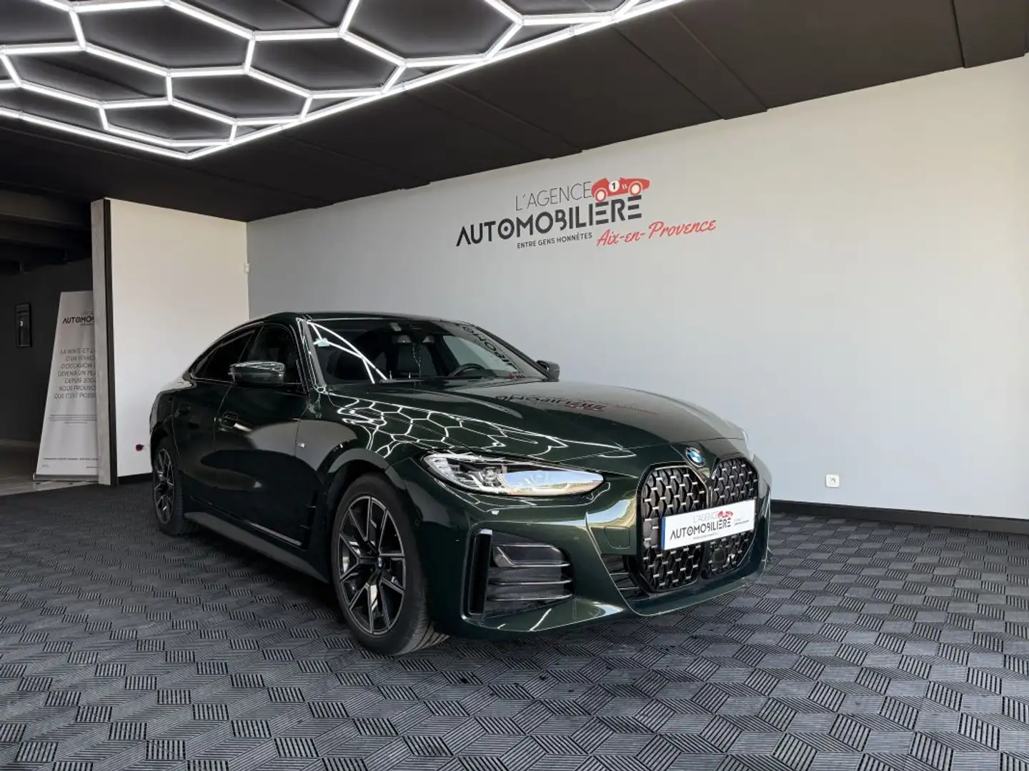 BMW 420 Coupé (G26) 420d pack M Sport 190cv Groen - 1