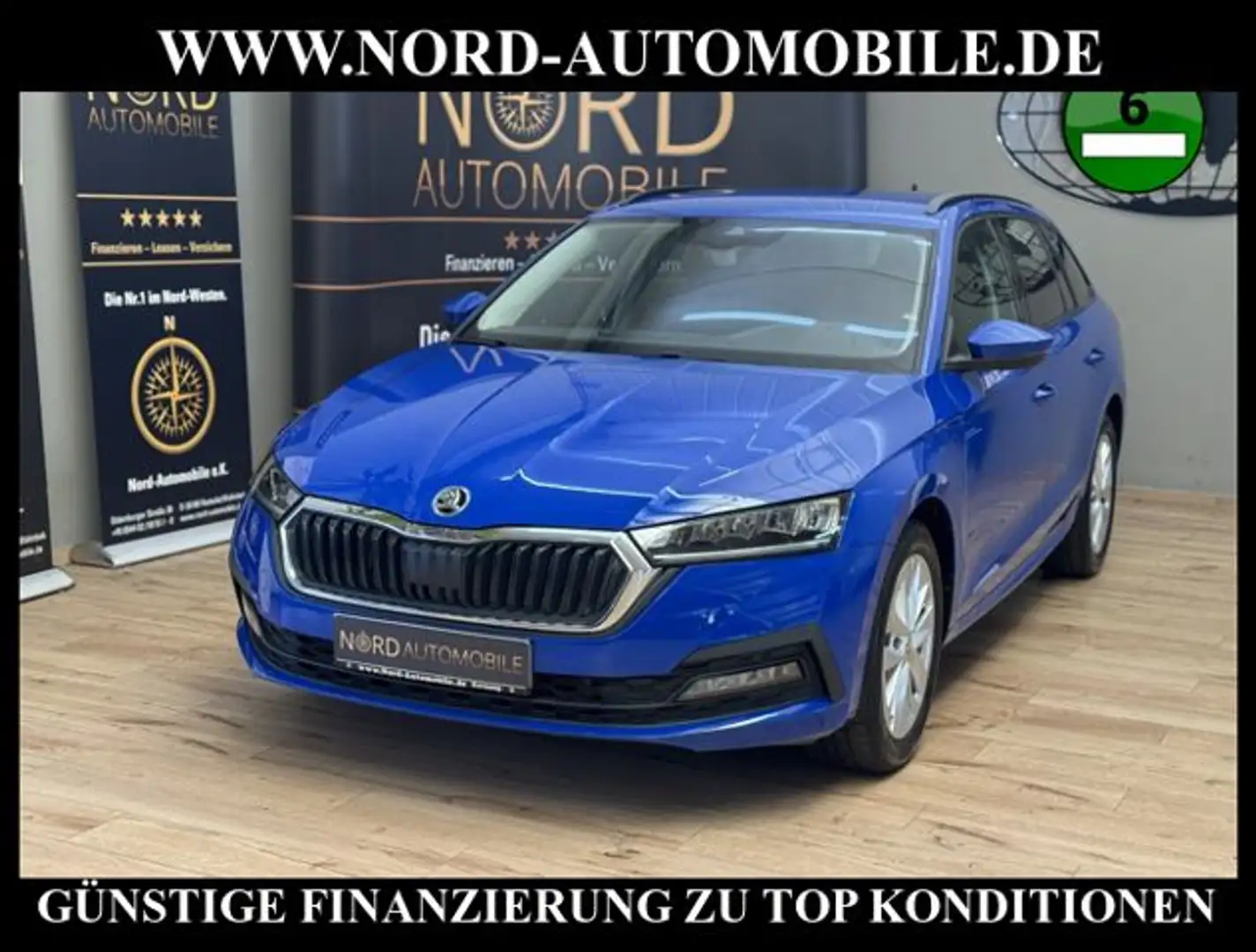 Skoda Octavia Combi 1.4 TSI iV DSG Virt.Cockp/LED/SHZ Ambition i Blau - 1
