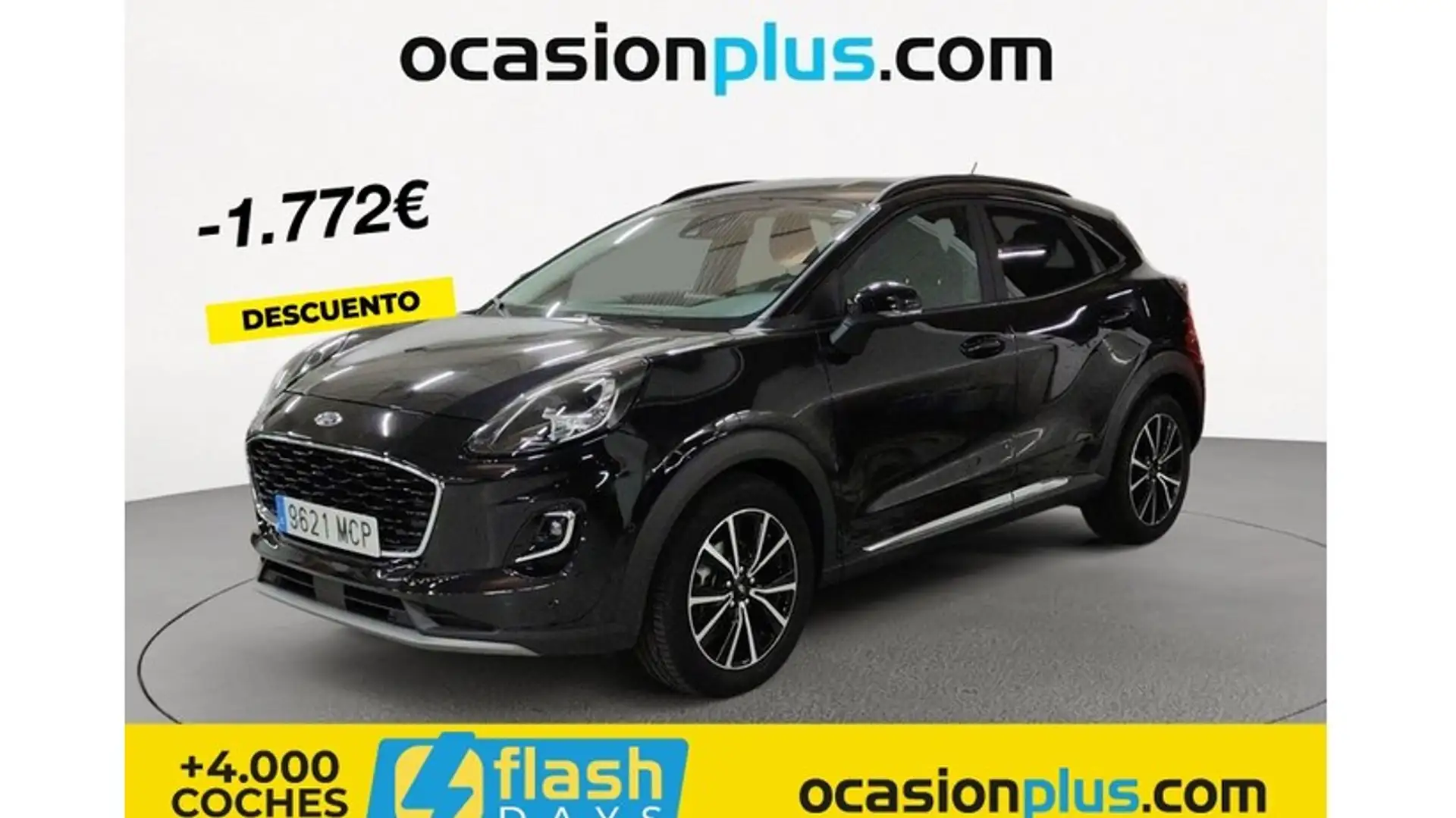 Ford Puma 1.0 EcoBoost MHEV Titanium 125 Negro - 1