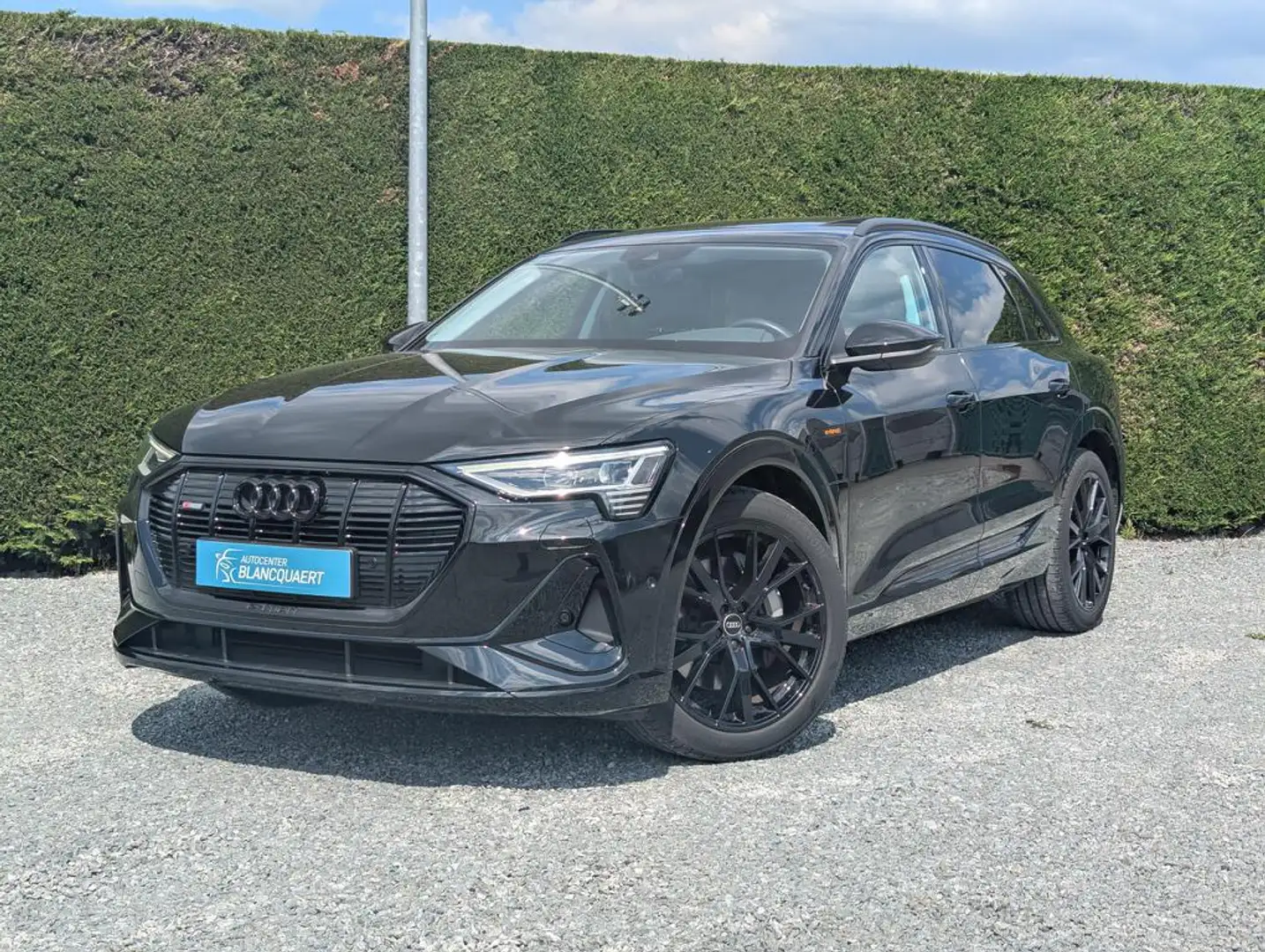 Audi e-tron Q8 e-tron - S-line - trekhaak - opendak - black st Negro - 1