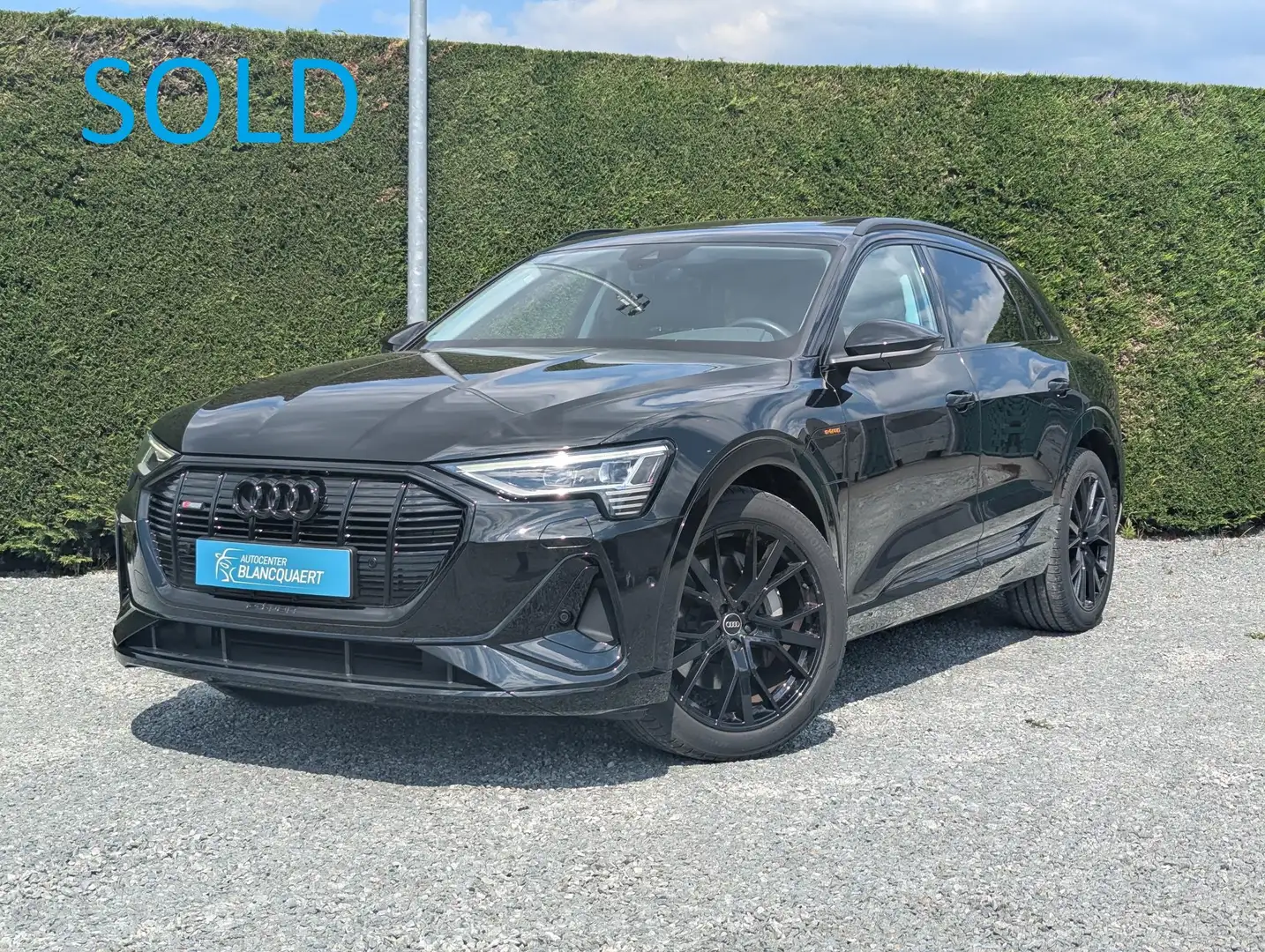Audi e-tron ! verkocht ! - S-line - opendak - black st Noir - 1