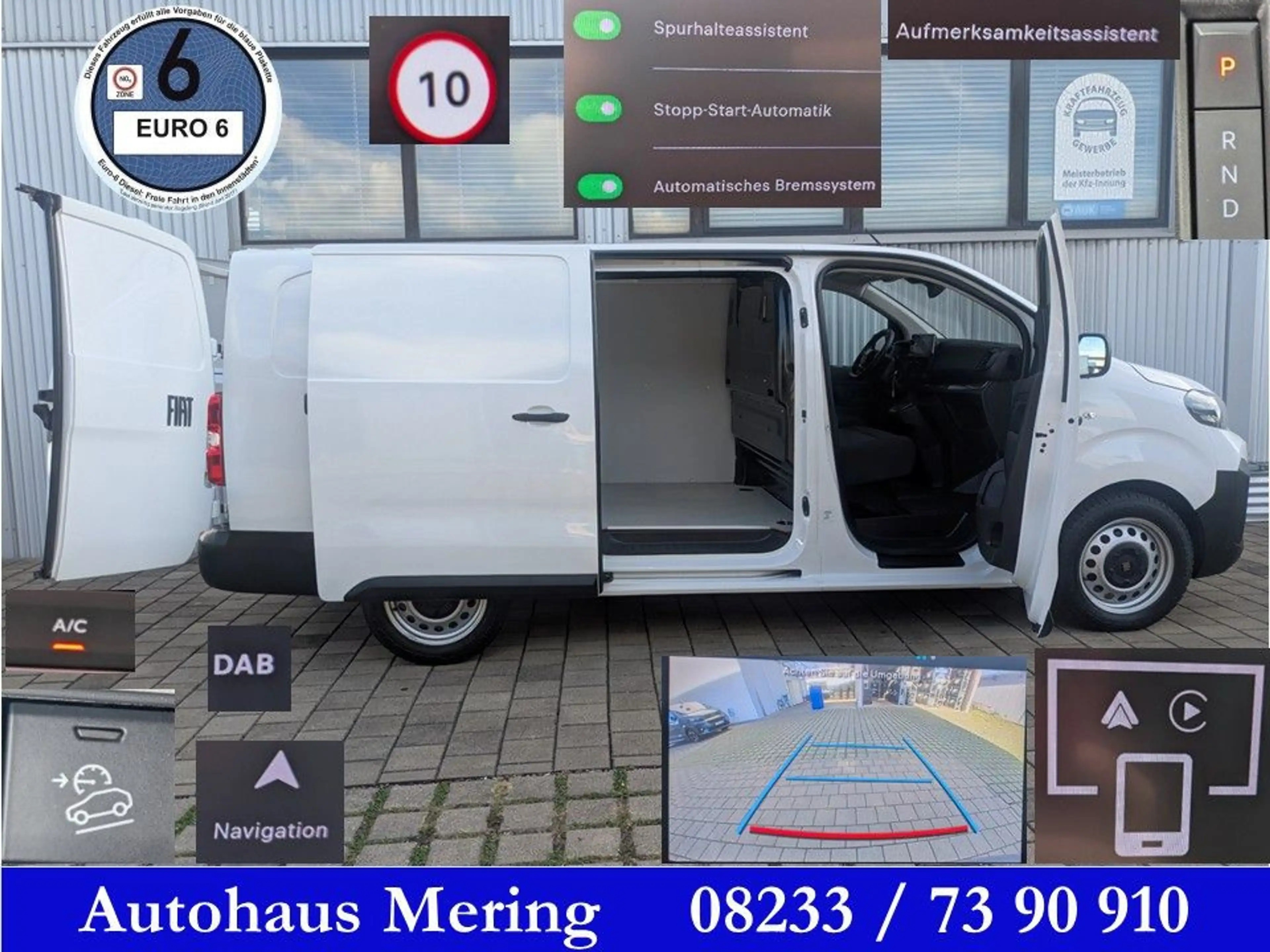 Fiat Scudo L3 Automatik Navi Kamera Licht Regen Tempo
