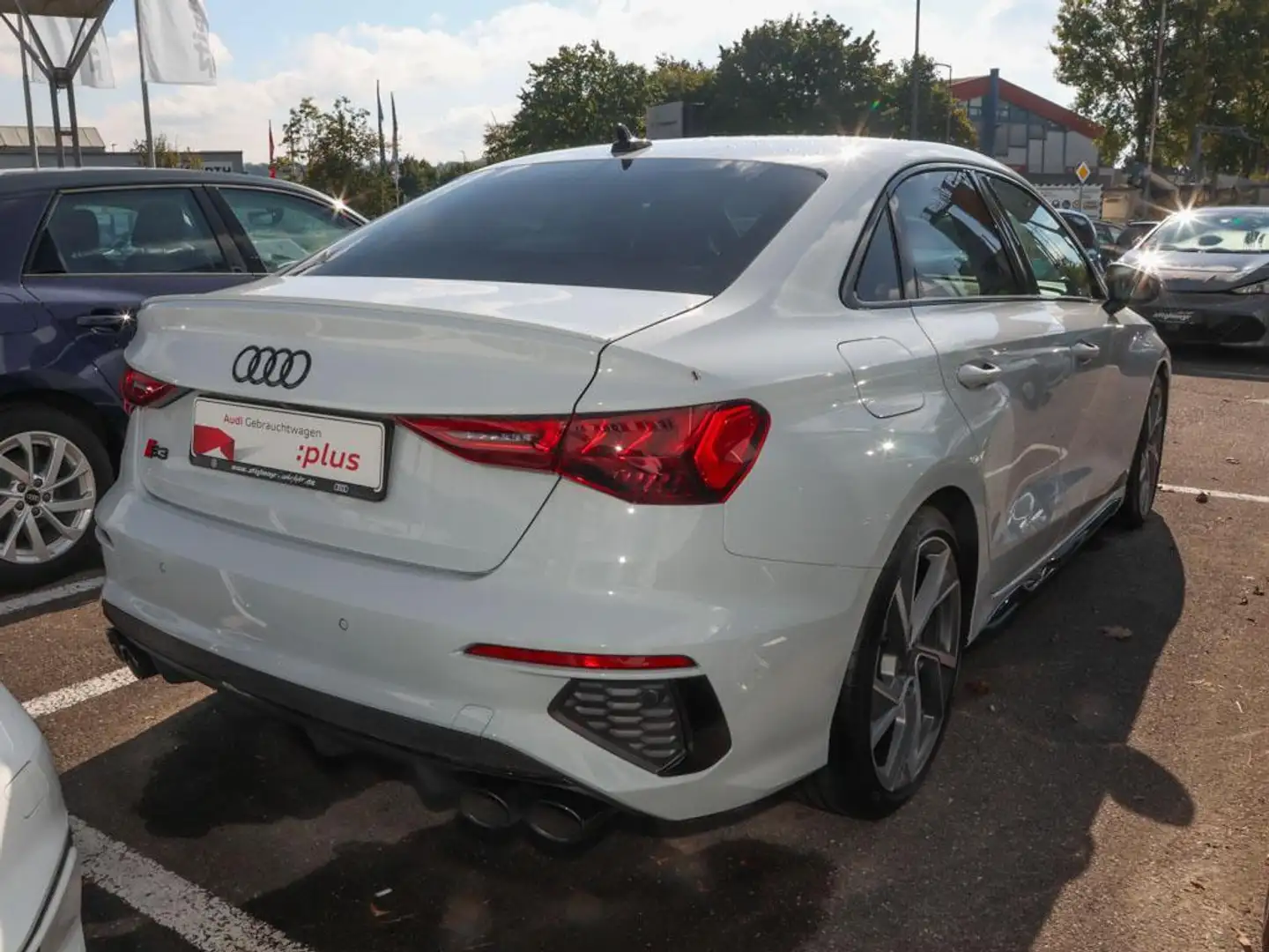 Audi S3 Limousine TFSI ACC+HUD+MATRIX+NAVI+VC+19´ Blanc - 2