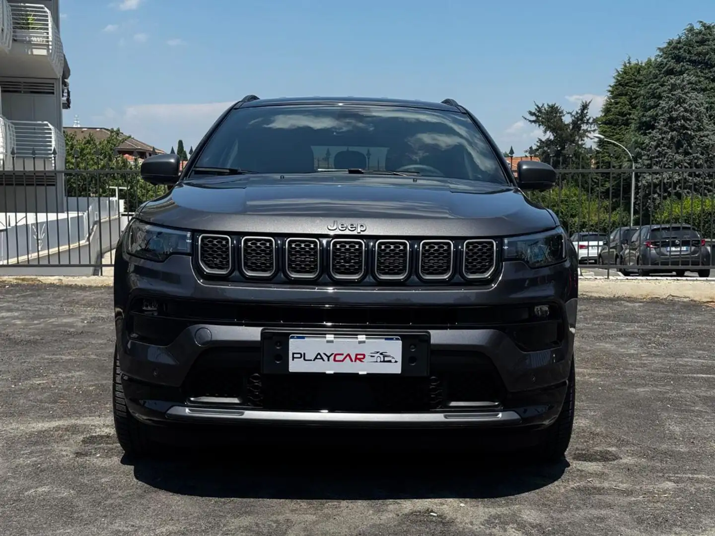 Jeep Compass 1.3 TURBO T4 190CV PHEV 4XE 80°ANNIV+NAVI+R.CAM36 Grigio - 2