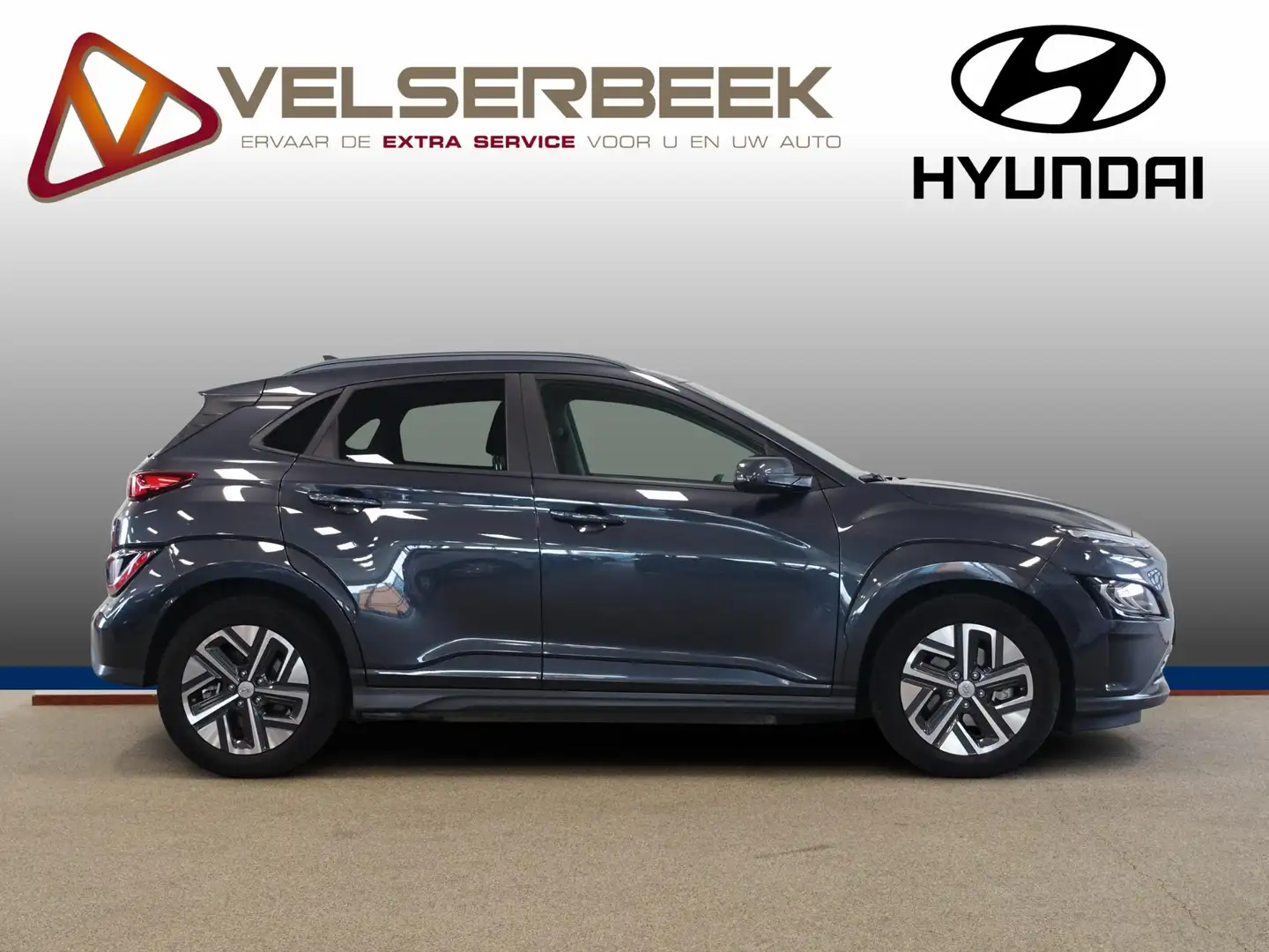 Hyundai KONA EV Business 64 kWh *** BTW AUTO *** Gris - 2