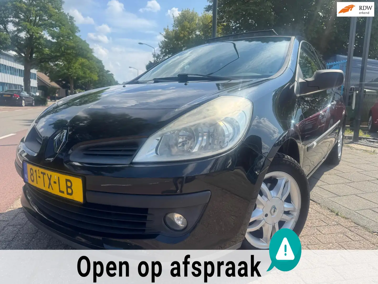 Renault Clio 1.2-16V Expression A-C Elek-Pakket Pano Lmv NAP Noir - 1