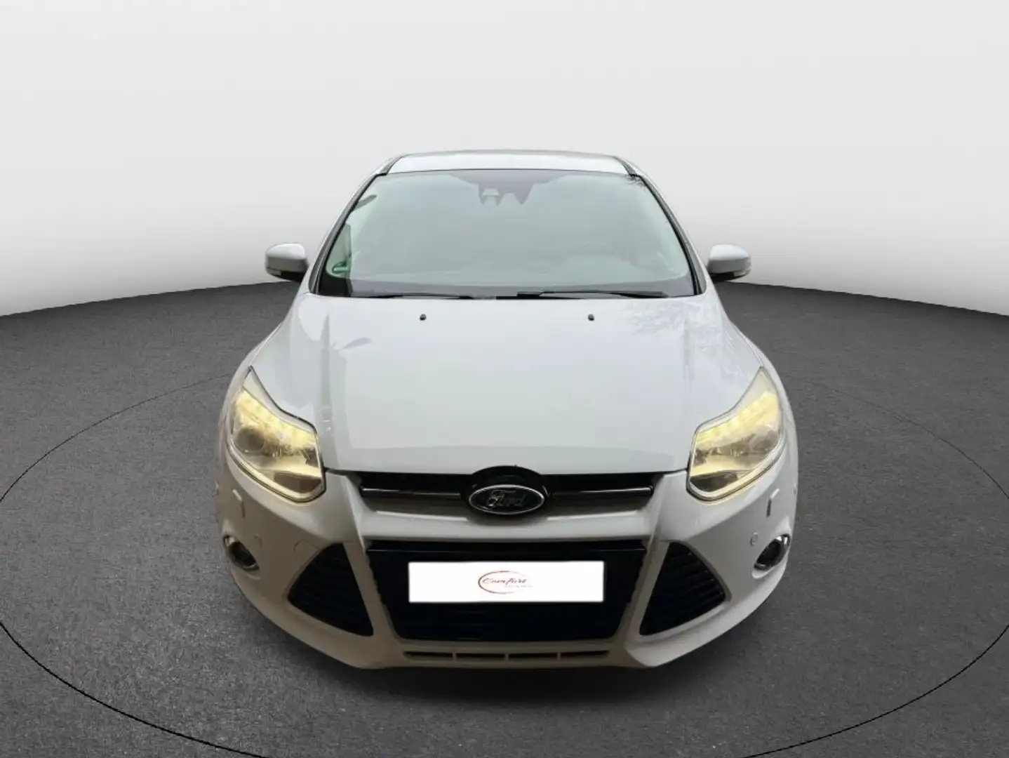 Ford Focus 1,6TDC Titanium-Leder-ACC-Navi-Abtempo-Pdc Blanco - 2