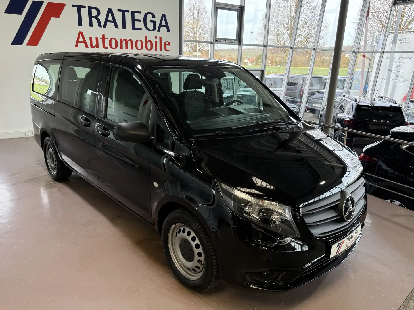 Mercedes-Benz Vito Tourer 116 CDI Pro lang 9-Sitzer AHK CAM TW Noir - 2