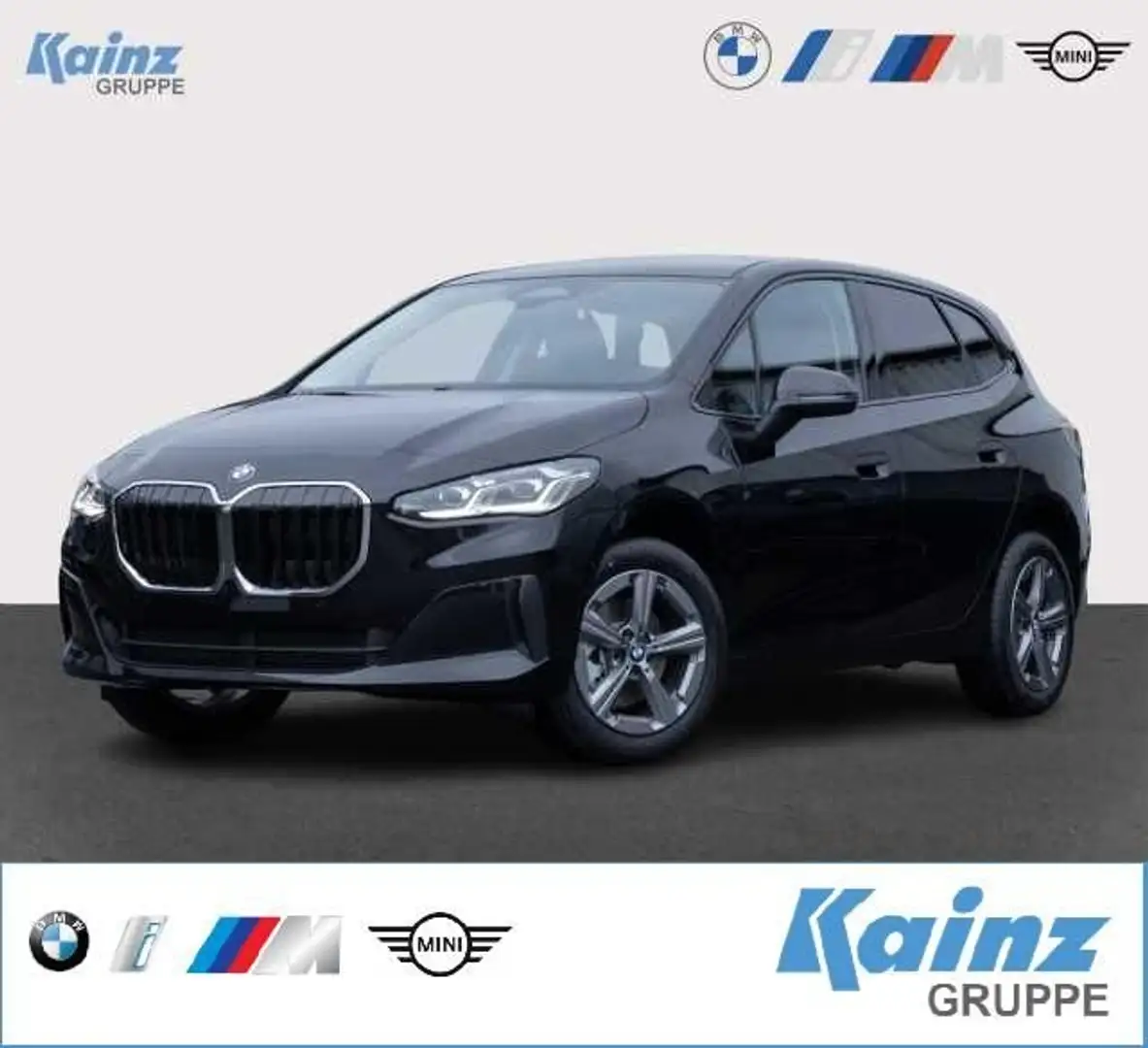 BMW 218 d Active Tourer Aut. AHK/ Adapt.LED Schwarz - 1