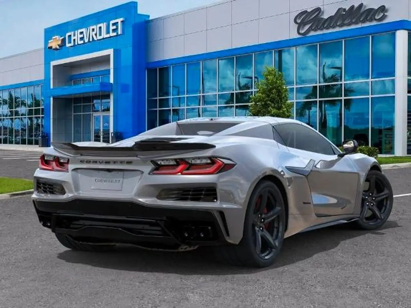 Corvette C8 Cabrio E-Ray 3LZ Werksgarantie Gris - 1