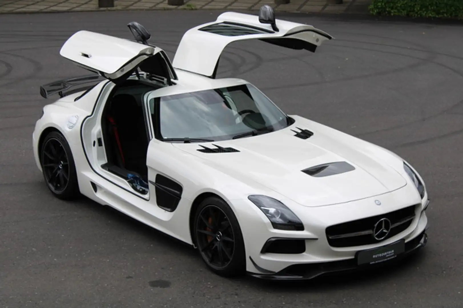Mercedes-Benz SLS AMG Black Series Neufahrzeug/B&O/Keramik Blanc - 1