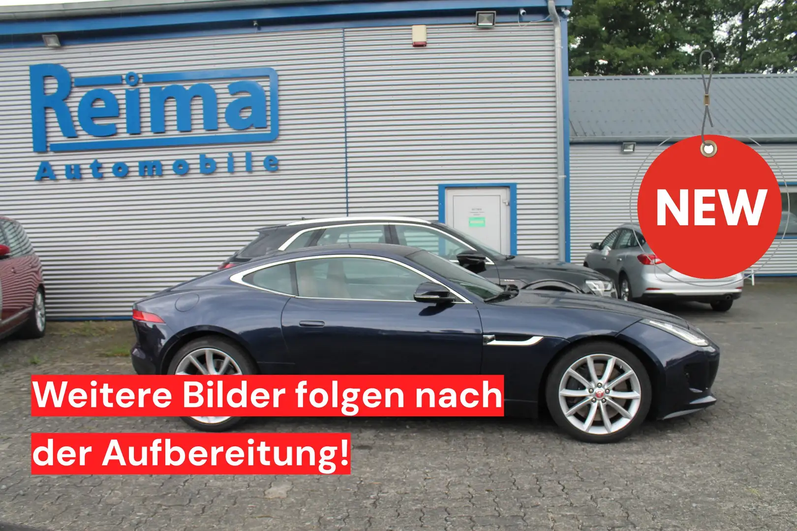 Jaguar F-Type 3,0 V6 Coupe, Sport Klappenauspuff, Meridian Albastru - 1