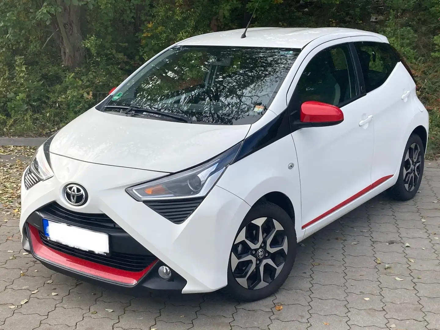 Toyota Aygo Team Deutschland Weiß - 1