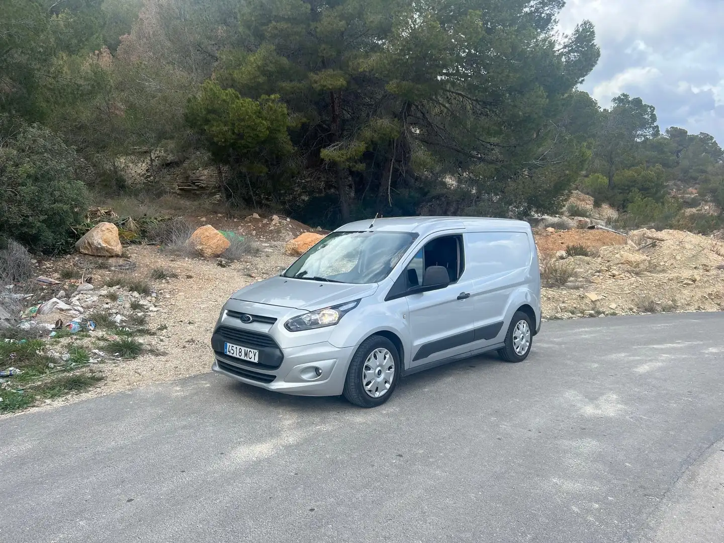 Ford Transit Connect 1.6 TDCi Airco 95pk L2 3plaatsen Gris - 1