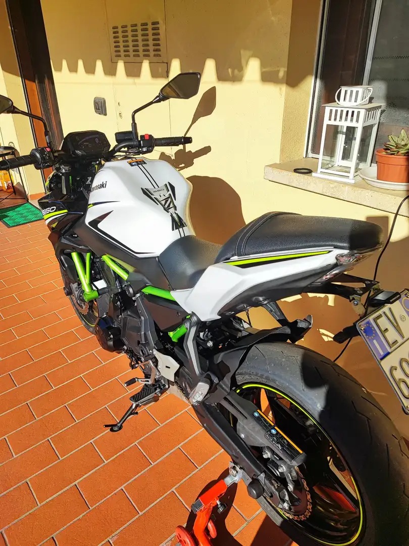 Kawasaki Z 650 Bianco - 2