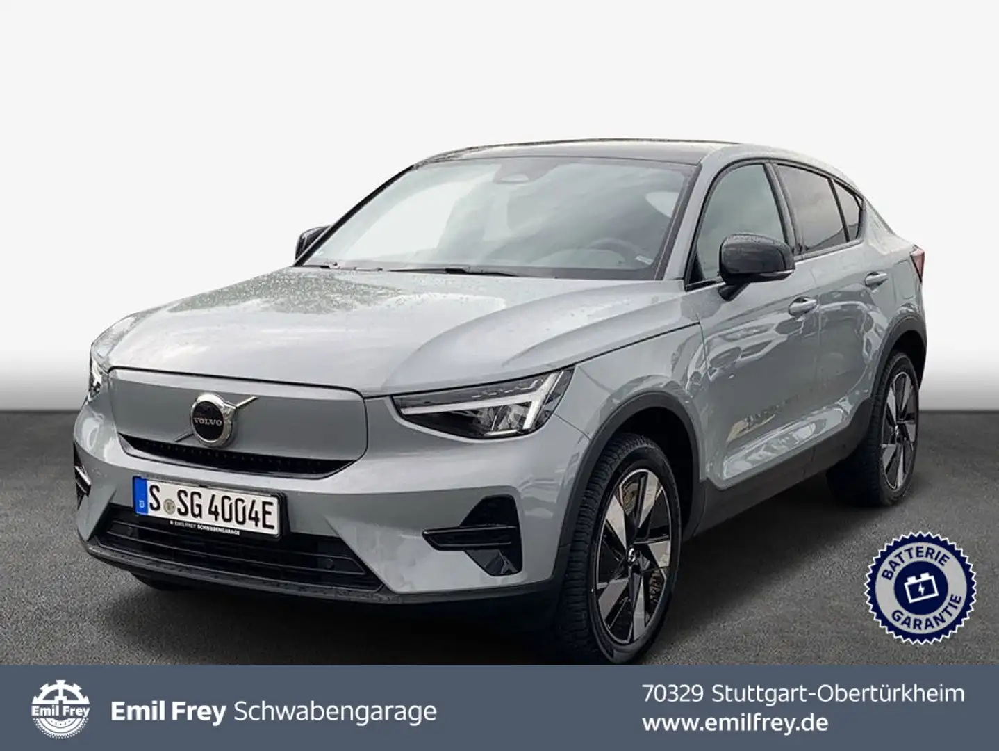 Volvo C40 Recharge 82 kWh Twin Motor Plus Grijs - 1
