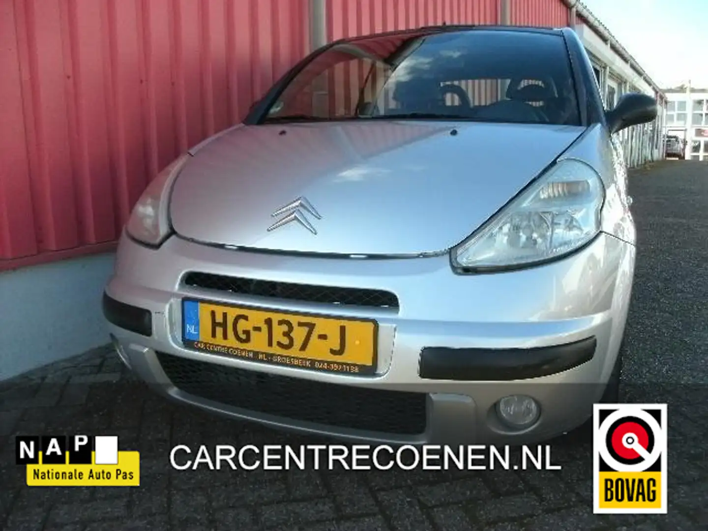 Citroen C3 Pluriel 1.6i-16V Automaat / Airco Grijs - 1