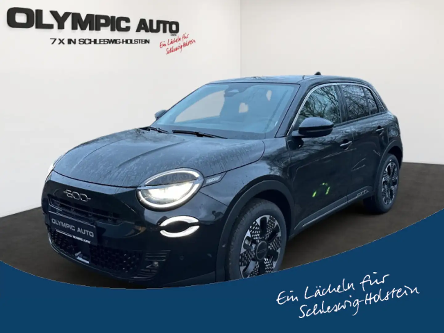 Fiat 600 La Prima Hybrid 1.2 DCT KAMERA SITZHZG KLIMA Schwarz - 1