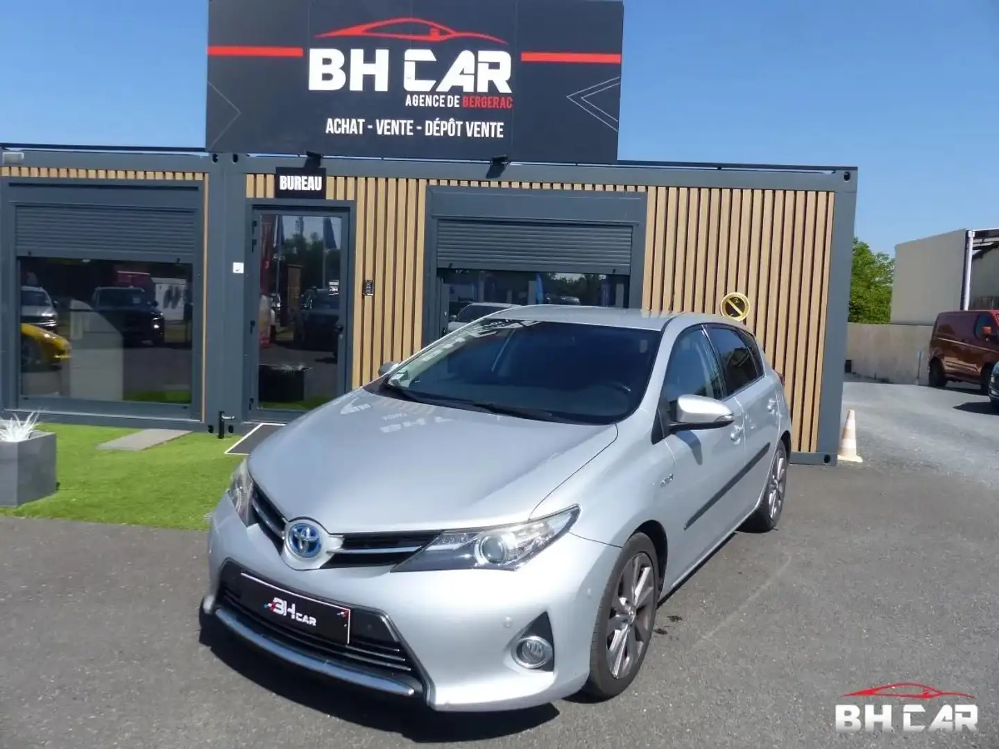 Toyota Auris 1.8 HSD 136H 100 FULL-HYBRID STYLE BVA Gris - 1