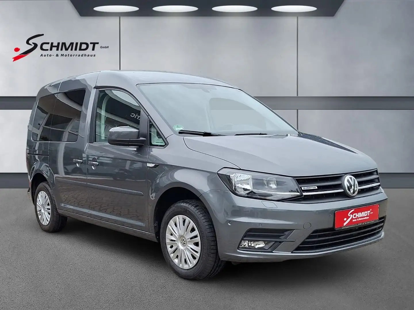 Volkswagen Caddy 1.4 TGI BMT BENZIN/CNG SHZ PDC 8-FACH Grau - 2