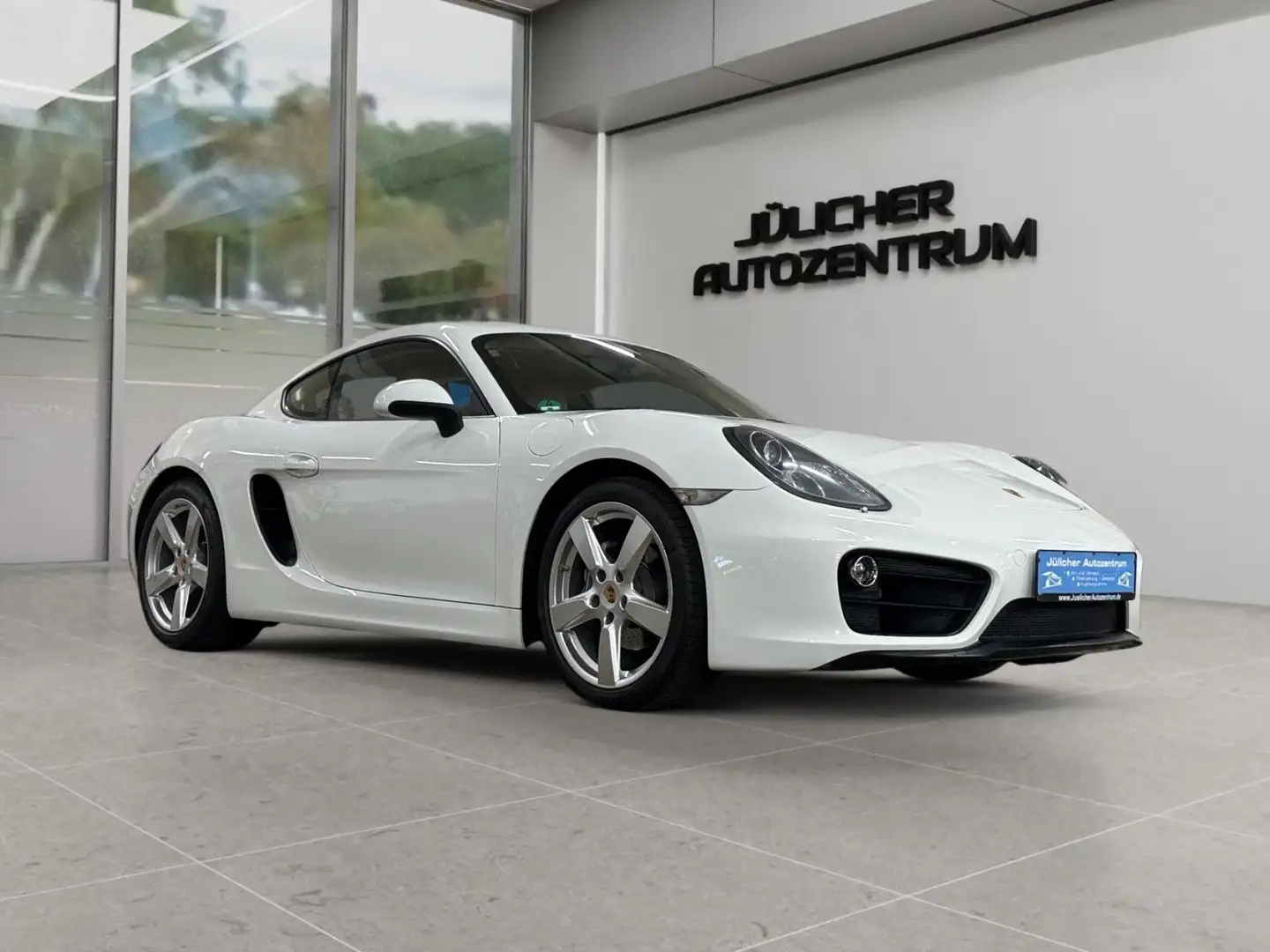 Porsche Cayman Aut., Insp. + Tüv/Au Neu, 1 Jahr Garantie Blanc - 1