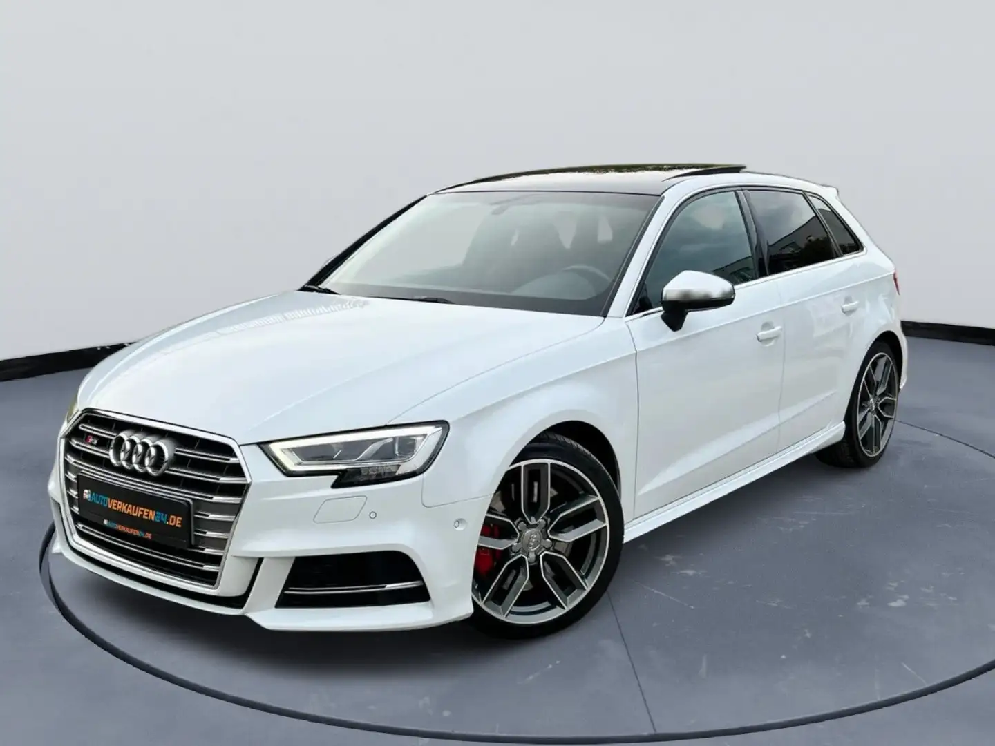Audi S3 Sb. 2.0 TFSI qu. S-tr. RS-SITZE PANO KAM 1.HD Weiß - 1
