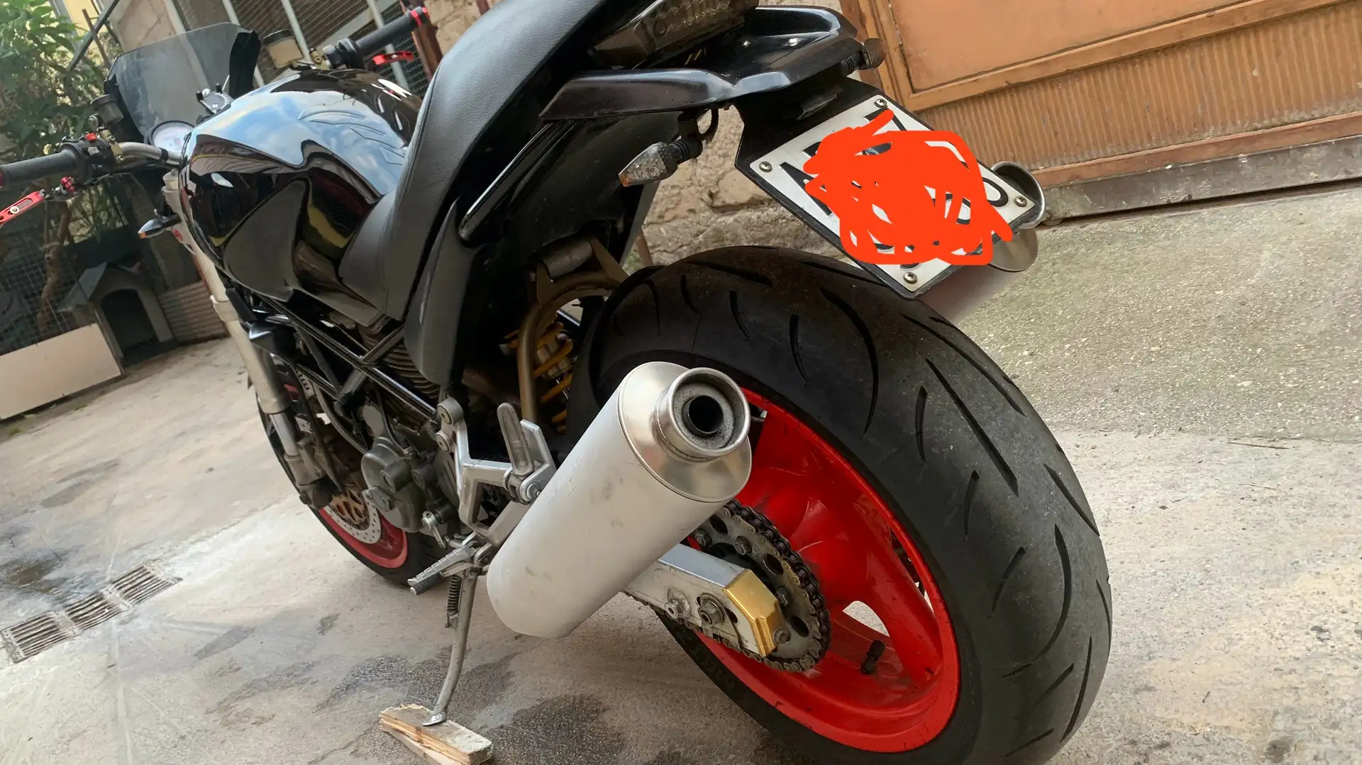 Ducati Monster 900 carburatore iscritta asi - 2