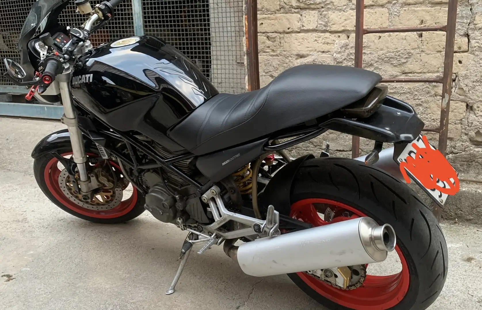 Ducati Monster 900 carburatore iscritta asi - 1