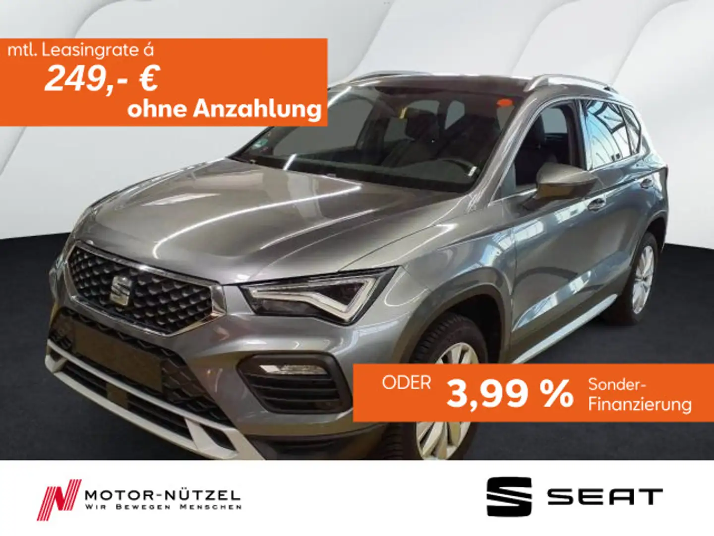 SEAT Ateca 1.5 TSI DSG X-PERIENCE LED+NAV+ACC+SHZ+RFK Grau - 1
