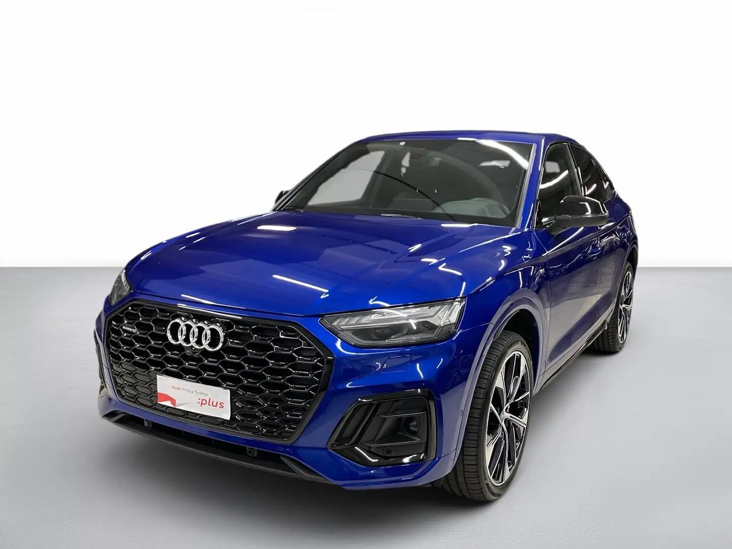 Audi Q5 sportback 40 2.0 tdi mhev 12v s line plus quattro Blau - 1
