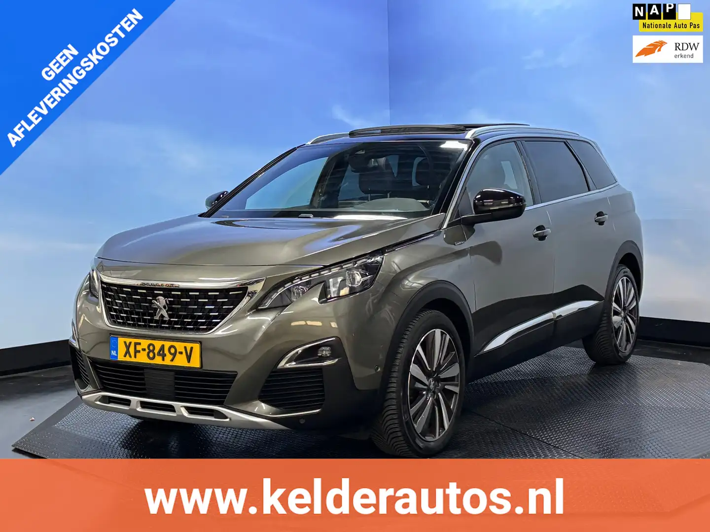 Peugeot 5008 1.2 PureTech Blue Lease GT-Line 7 P | Navi | Clima Grijs - 1