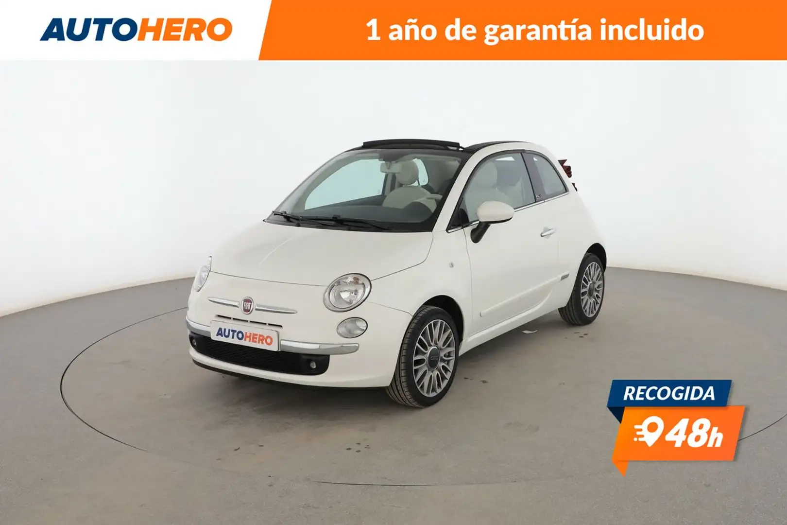 Fiat 500C 1.2 Lounge Blanco - 1
